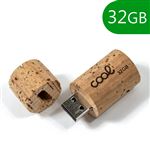 Pen Drive USB X32 GB Soft Efecto corcho