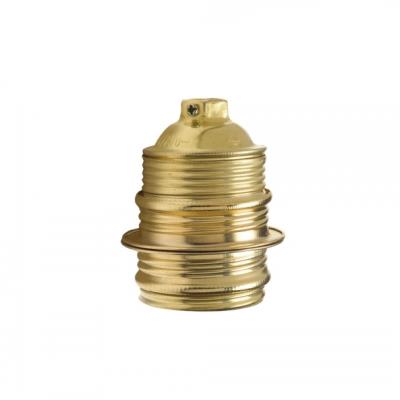 Famatel Roscado Con arandela bombillas e27 material dorado vintage metal