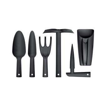 Set 6 Herramientas de Mano Prosperplast Respana Gardening Antracita - 1