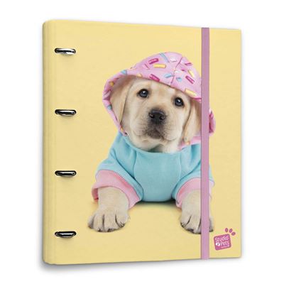 Carpeta Escolar 4 Anillas Studio Pets Dogs