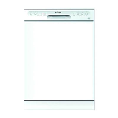 Lavavajillas Libre Instalación Edesa Edw-6120 Wh 12 Servicios 60cm Blanco E