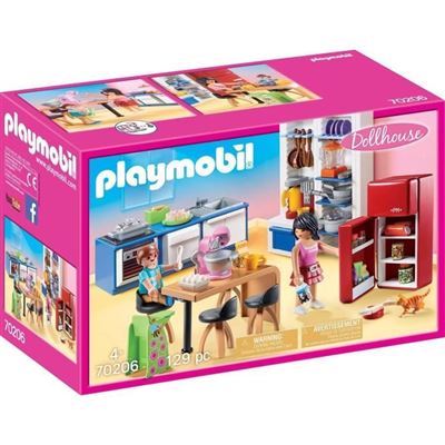 Playmobil 70206 - Casa De Muñecas La Maison Traditionnelle - Cocina Familiar