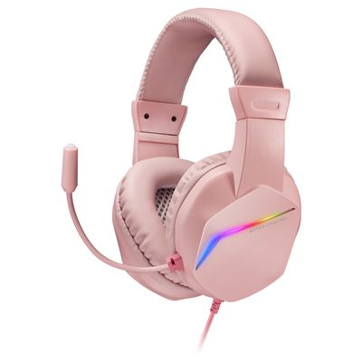 Auriculares Gaming Frgb Rainbow Mars Gaming Mh122 Over Ear Blancos