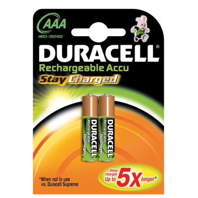 Duracell Stay Charged AAA (2pcs)