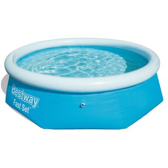 Piscina Desmontable Autoportante Bestway Fast Set 244x66 cm