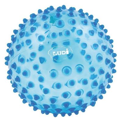 Ludi – Pelota sensorial transparente azul tallanorme bola 20