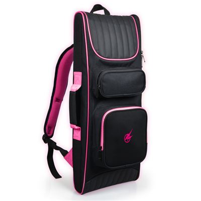 Teclado Port designs arokh bp-2 funda para tipo mochila poliéster Negro Rosa