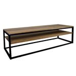 Mueble TV iCub estilo Industrial Vintage “ 40x100x45 cm. Negro.