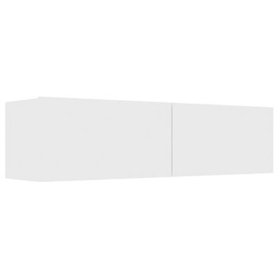 Vidaxl Blanco Mueble Para Tv Aglomerado 120X30x30cm