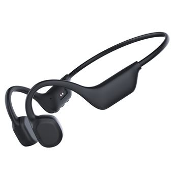 Auriculares inalámbricos deportivos KSIX Astro 2 Negro, Conducción ósea, Autonomía 7 h, Botones silicona, Asistentes de voz - 1