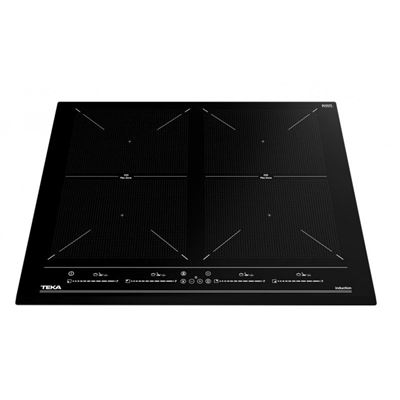 Placa De Inducción Teka Izf 64600 Bk Msp 4 Zonas 60cm 7200w Negro