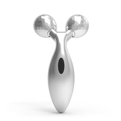 Rodillo Masajeador Dam 3d Estiramiento Lifting Facial Efecto Adelgazante, Reafirmante Plata