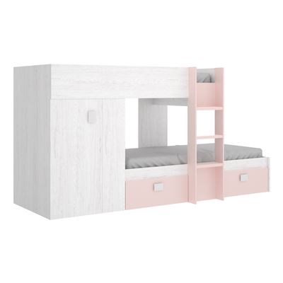 Cama juvenil Groe Artic Rosa