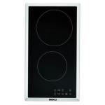 Placa eléctrica Beko HDMC 32400 TX hobs 2 Zonas 30cm 3000W Negro