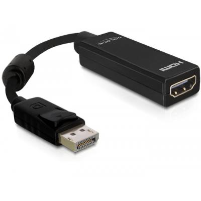 Delock Negro Adaptador Displayport M A Hdmi H