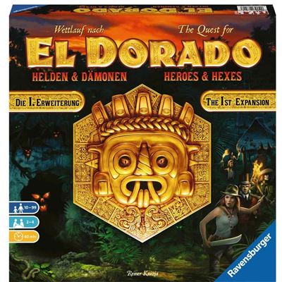 26790 El Dorado y demonios primera juego estrategia adultos niños partir 10 años 24 jugadores mesa ravensburguer edad heroes