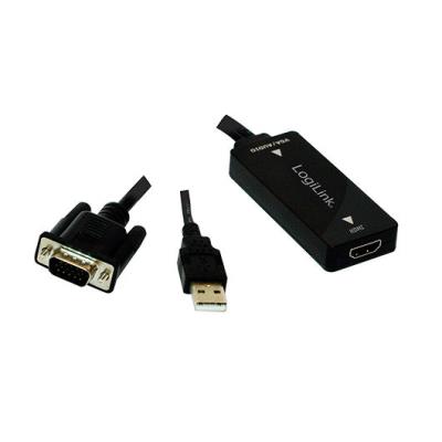 Logilink Conversor Vga Con Audio A Hdmi