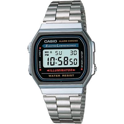 Reloj Unisex Reloj Casio Cab.Digital Acero A168wa-1yes