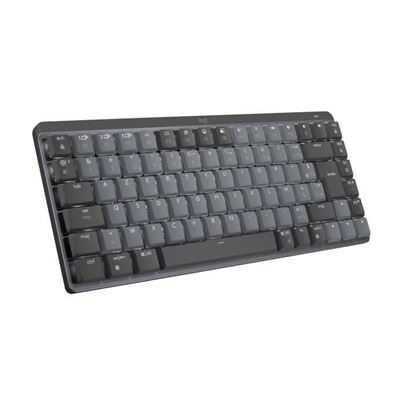 Logitech Teclado Inalámbrico Mx Mini Mecánico Rendimiento Retroiluminado Grafito