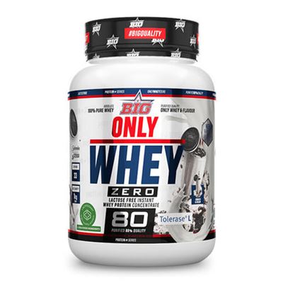 Proteína Whey Big Only Whey Tolerase 1kg Cookies Cream