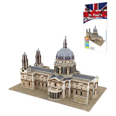 Puzle 3d Dam Catedral De San Pablo En Londres 41 Piezas Multicolor