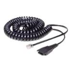 Jabra Coiled mod qd Cord With rj 45