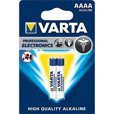 Varta Lr8d425 Aaaa pilas alcalinas de 1.5v paquete 2 x2 unidades 15v para equipamiento 640 mahpilas y blister 2xaaaa 2x lr61