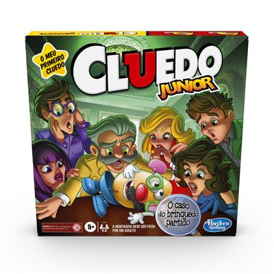 Juego de mesa Hasbro Cluedo Junior Versión en portugués