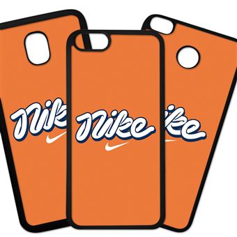 satisfacción Egipto animación Funda para Iphone 8 Plus modelo Marca deportiva NIKE letras fondo naranja -  Fundas y carcasas para teléfono móvil - Los mejores precios | Fnac