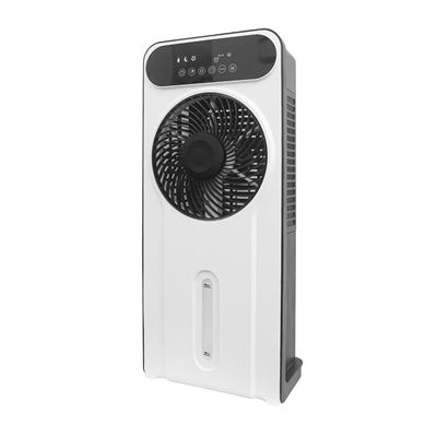 Ventilador De Pie Fabrilamp Opium Regulable Con Mando A Distancia Y Temporizador 35w 12 Velocidades Función Acumulador De Frío