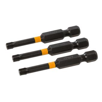 Triton 749199 - Puntas T25 para atornillador de impacto, 3 pzas
