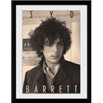 Fotografía Enmarcada Syd Barrett BW Portrait