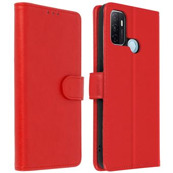 Funda Oppo A53 A53s Libro Billetera Rojo - 1
