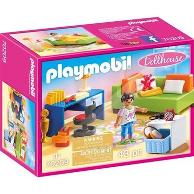 Playmobil 70209 - Habitación Infantil Con Sofá Cama