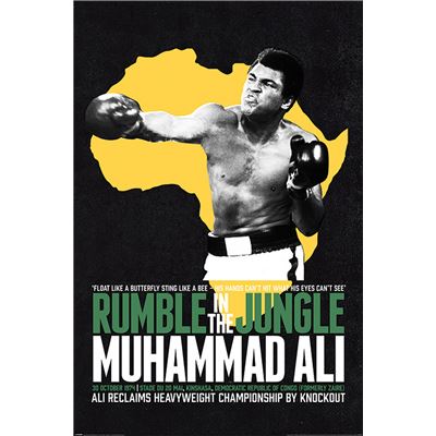 Poster Muhammad Ali Rumble In The Jungle