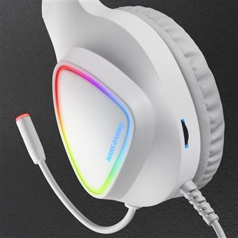 Soporte de Auriculares Mars Gaming, MHHX, Blanco, RGB Flow + 2x USB 2.0 -  Auriculares para PC - Los mejores precios