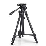 Trípode Klack para cámara ó teléfono móvil 48/150cm 360° Portátil Fuerte estabilidad 5Kg de carga máxima