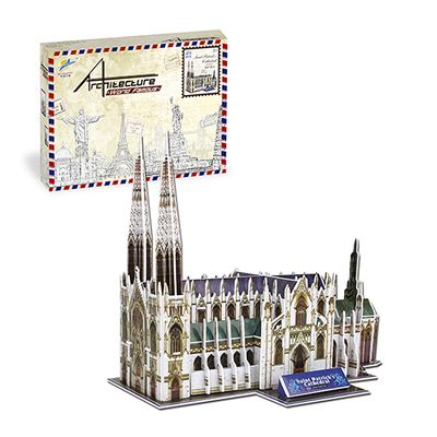 Puzle 3d Dam Catedral De San Patricio En Nueva York 49 Piezas Multicolor