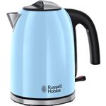 Hervidor eléctrico Russell Hobbs 20417-70 - Colors Plus 1.7 L - Zonas de ebullición rápida - 2400 W - Azul cielo