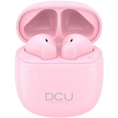 Auriculares Dcu Tecnologic Earbuds Intraurales Rosa
