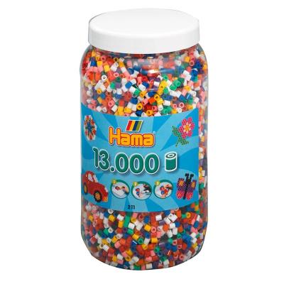 Hama 211-00 Perlas De Colores Para Planchar, 13.000 Stck