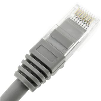 Bematik - Cable De Red Ethernet Lan Utp Rj45 Cat.6a Blanco 3