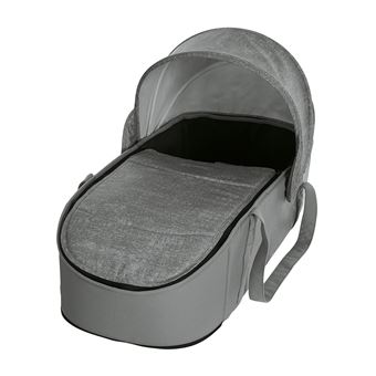 Capazo blando Bebe Confort Laika, Modelo Nomad Grey