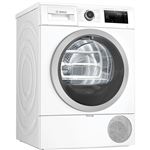 Secadora de carga frontal Bosch WTU87RH1ES bomba de calor 8Kg Blanco A+++