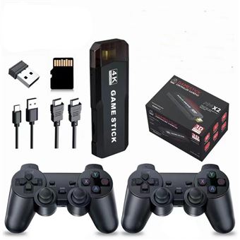 Consola EZII X2PRO Juegos en 3D 4K 20000 juegos 128GB 2 Comando Negro - 1