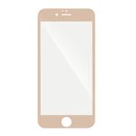 Cristal Templado Full Glue Y Full Cover Dorada Para iPhone 7 Plus / iPhone 8 Plus