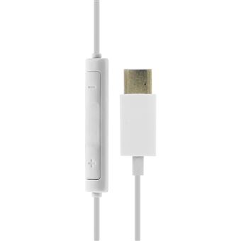 Auriculares USB tipo C Smartphone/Tablet Micrófono y Botones
