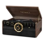Victrola Empire 6in1 tocadiscos color sistema de sonido bluetoothcolor cafè