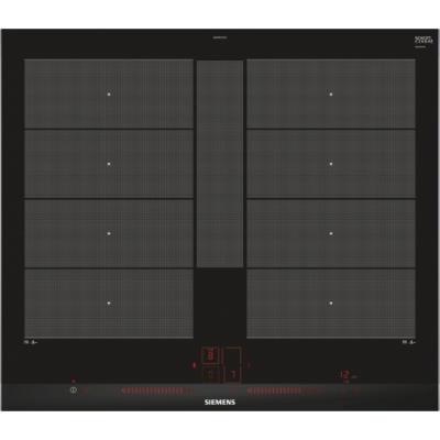 Placa De Inducción Siemens Ex675lyc1e 4 Zonas 60cm 7400w Negro