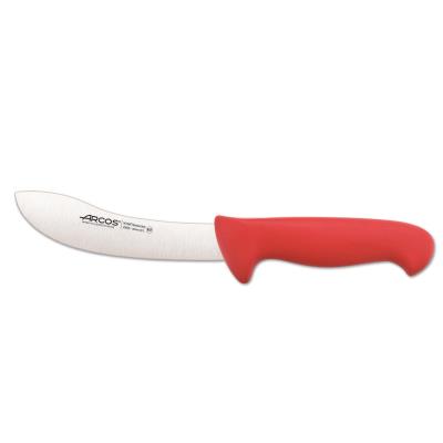 Cuchillo Para Despellejar Arcos Colour De Acero Inoxidable Y Mango Ergonómico - Rojo